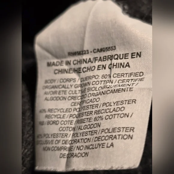 Nike Men’s Club Fleece “Just Do It” Joggers – Charcoal Gray – Size M - Picture 6 of 7